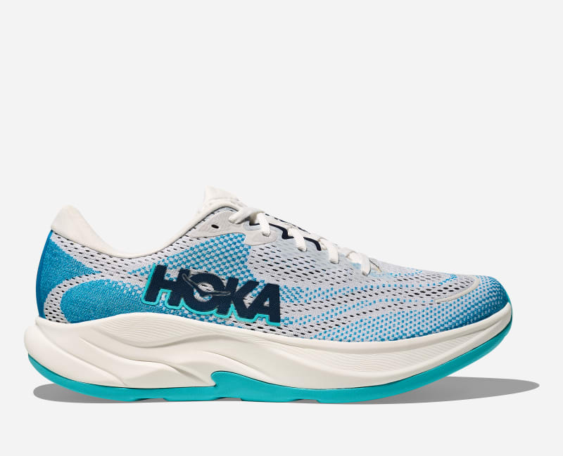 HOKA Rinconroad Running Shoes Frost Skyward Blue
