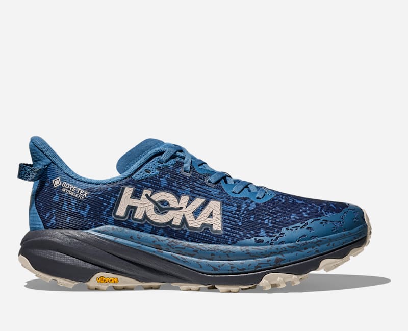 HOKA Speedgoatgore-Tex Trail Shoes Foggy Night Charcoal Grey