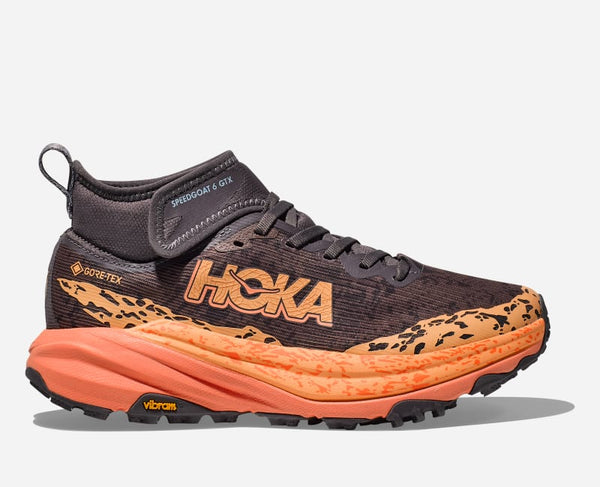 HOKA Speedgoat 6 Mid GORE-TEX Trail Shoes Galaxy Guava