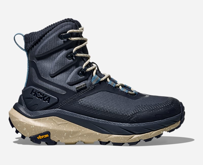 HOKA Kahafrost Gore-Tex Hiking Shoes Varsity Navy Oyster Mushroom