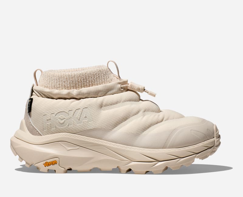 HOKA Kahafrost Moc Gore-Tex Lifestyle Shoes Oat Milk Sesame