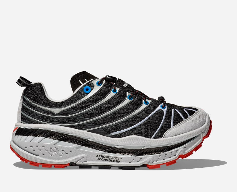 HOKA Stinson Evo Og Lifestyle Shoes Black Cosmic Grey
