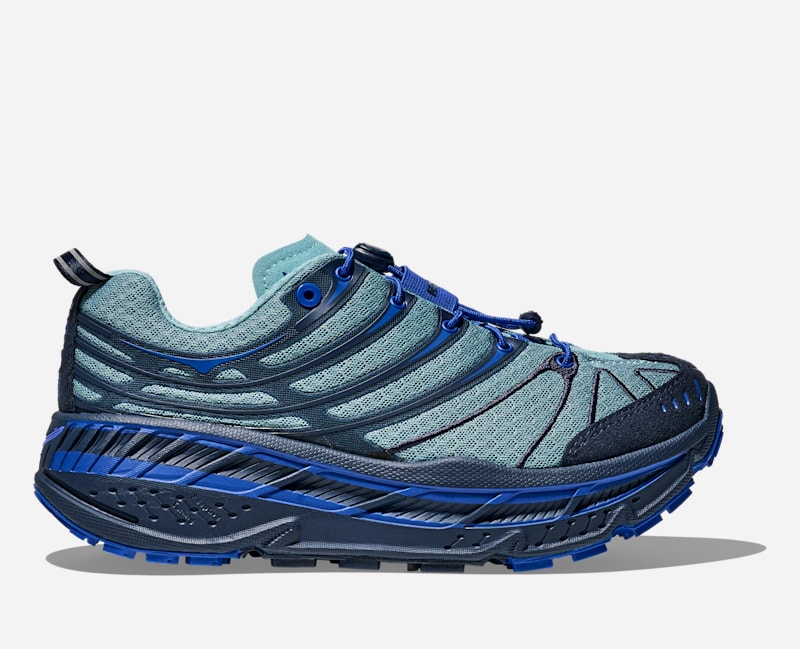 HOKA Stinson Evo Og Lifestyle Shoes Varsity Navy Sea Water