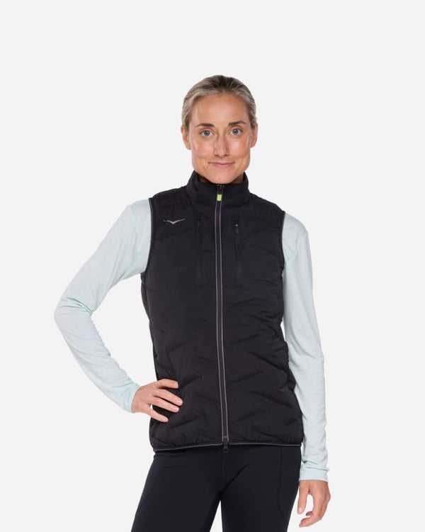 HOKA Skyfill Run Vest Black, Size Large