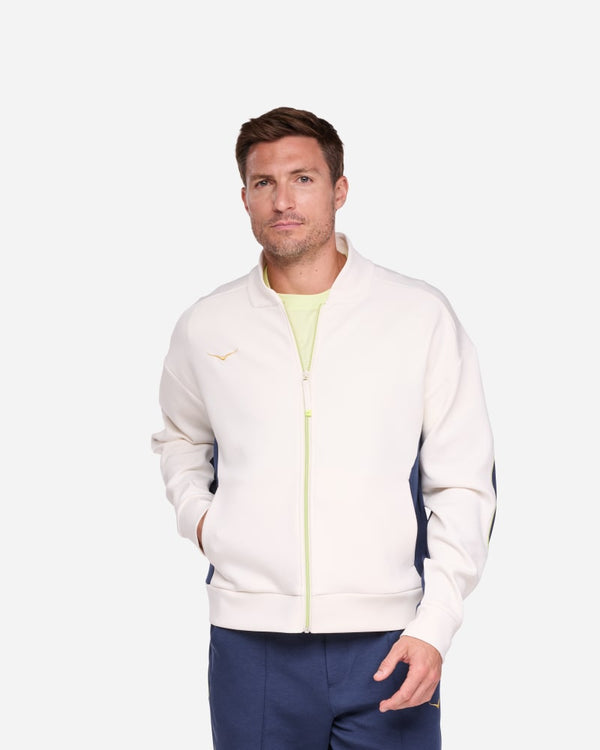 HOKA Kaitoro Knit Jacket Alabaster Varsity Navy