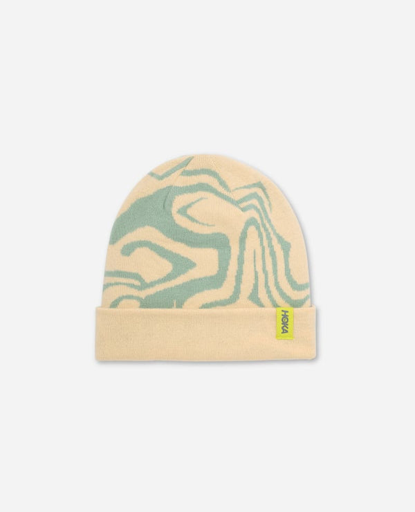 HOKA Winter Beanie Oak Aloe Vera