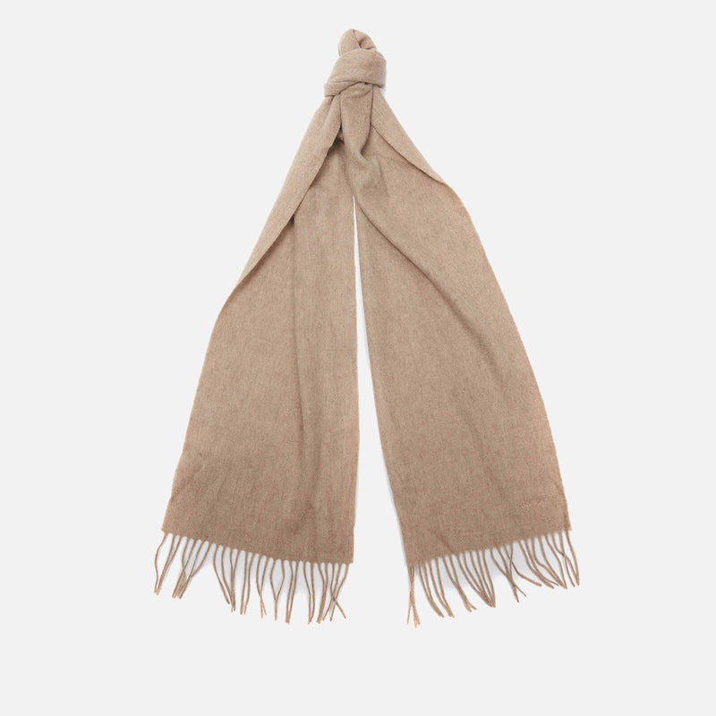 Barbour Lambswool Fringe Scarf