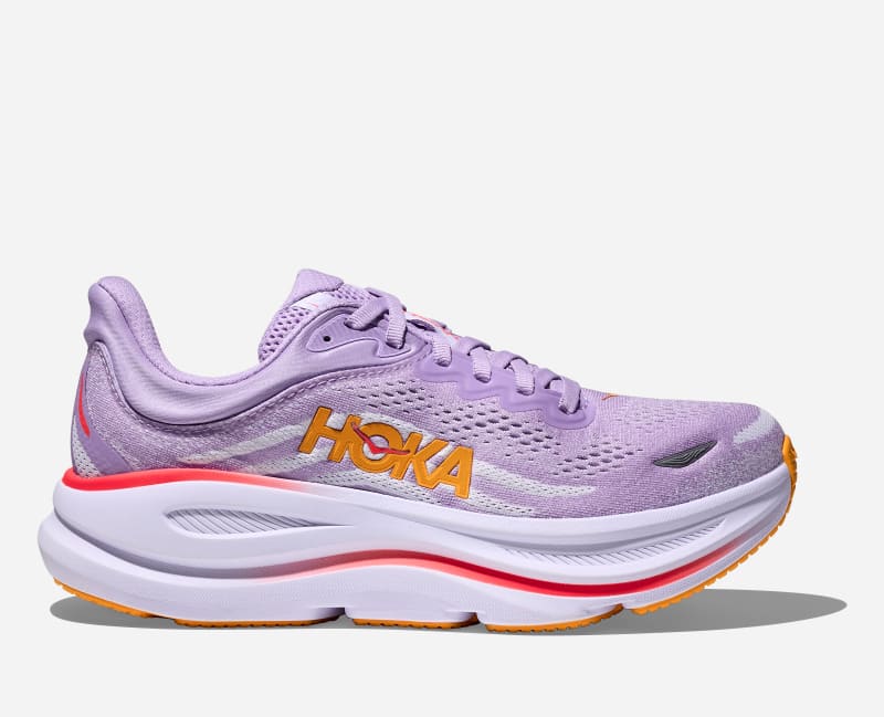 HOKA Bondiroad Running Shoes Aster Flower Starlight Glow