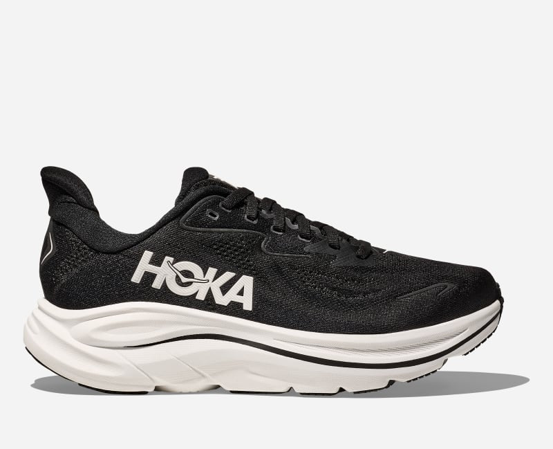 HOKA Cliftonroad Running Shoes Black White