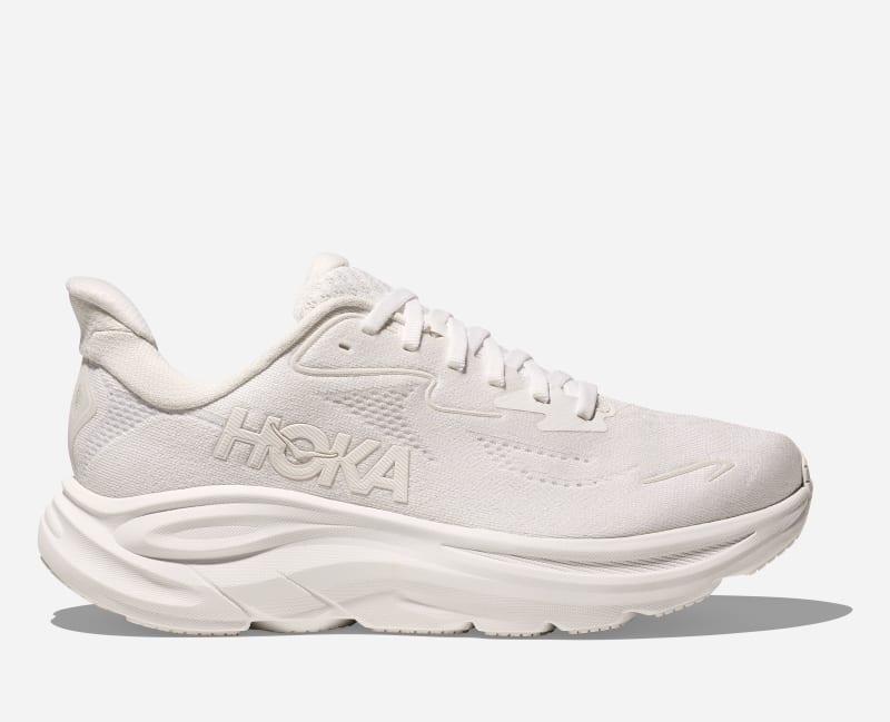 HOKA Clifton 10 Road Running Shoes in White