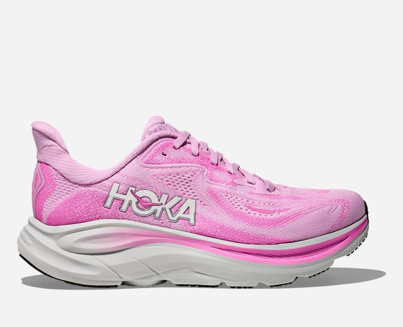 HOKA Cliftonroad Running Shoes Flower Nectar Neon Fuchsia
