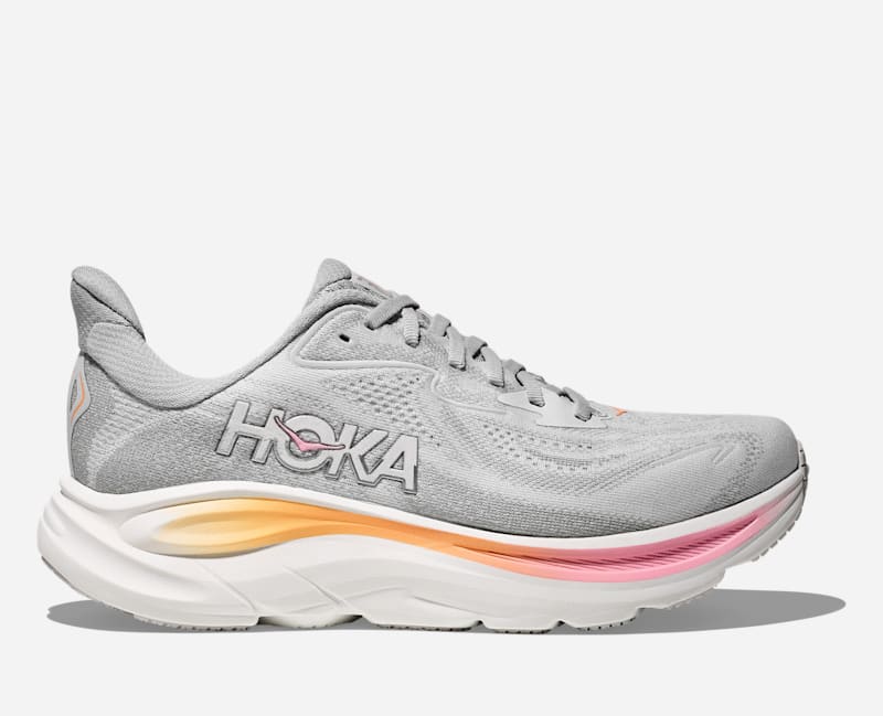 HOKA Cliftonroad Running Shoes Stardust Cosmic Grey