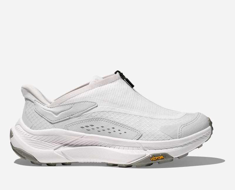 HOKA Project Transport Lifestyle Shoes White Cosmic Grey