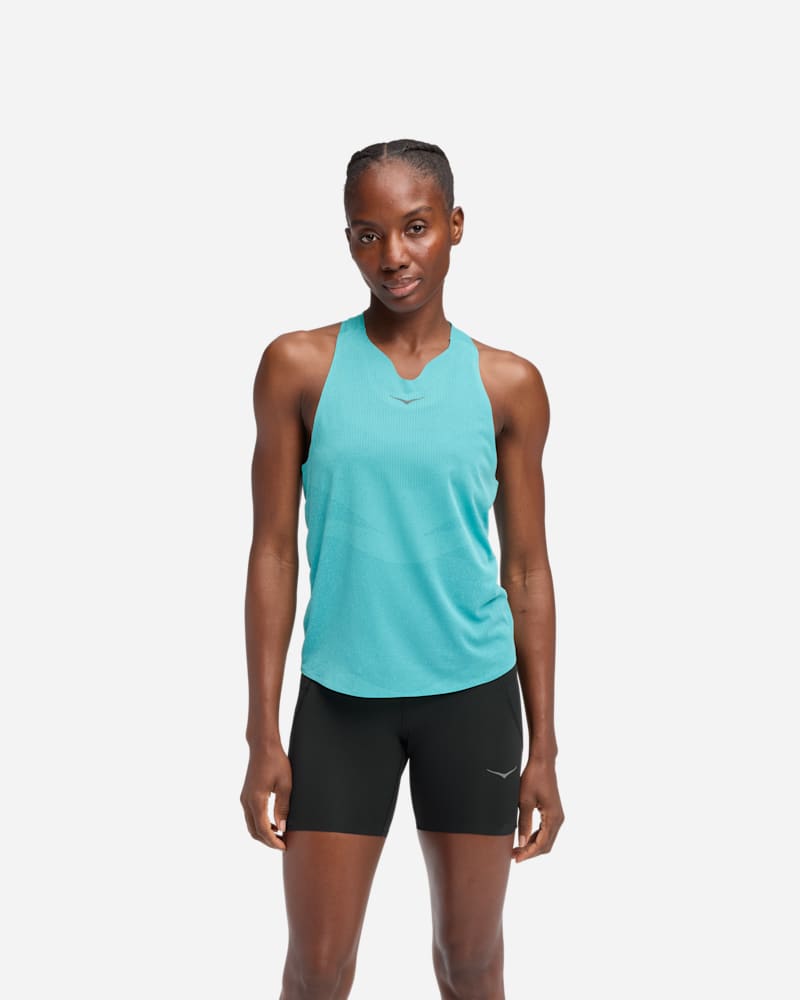 HOKA Race Day Singlet Cielo Bluexl