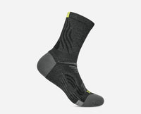 HOKA Bondi Quarter Run Sock in Black