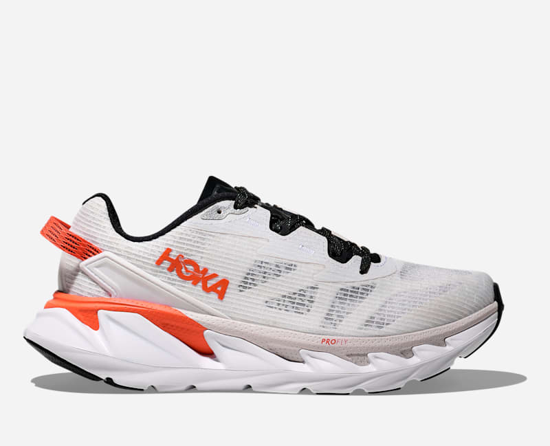 HOKA Elevonts Everyday Run Shoes White Bell Pepper