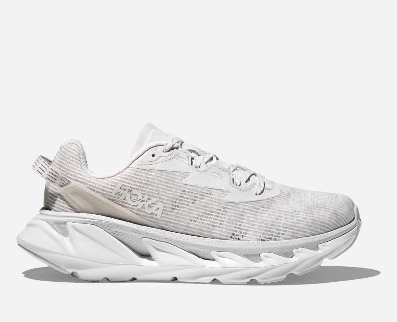HOKA Elevonts Everyday Run Shoes White Cosmic Grey
