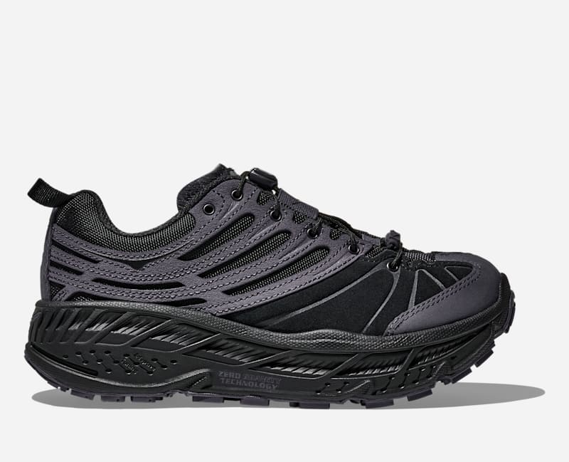 HOKA Elite Terrain System Stinson Evo Og Lifestyle Shoes Black
