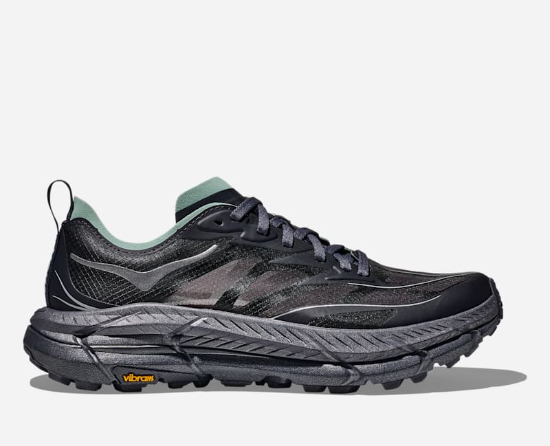HOKA Mafate Speedlite Lifestyle Shoes Charcoal Grey Jade
