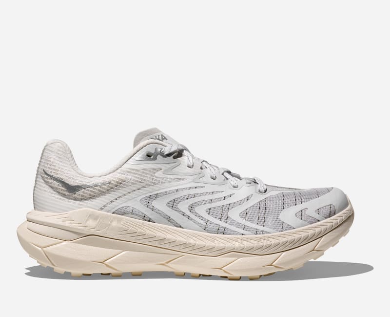HOKA Stealth Tech Tecton Xlifestyle Shoes White Cosmic Grey