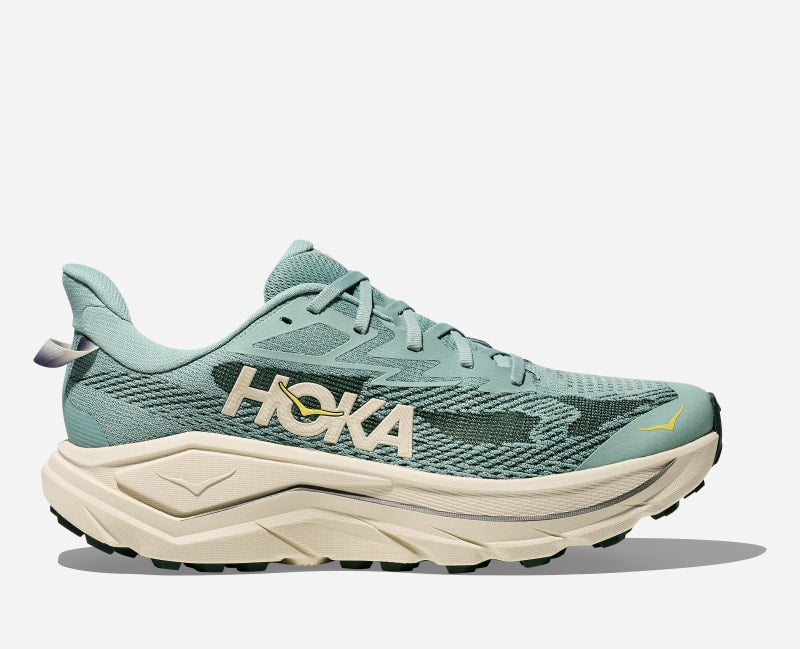 HOKA Challengerroad Running Shoes Jade Truffle Salt