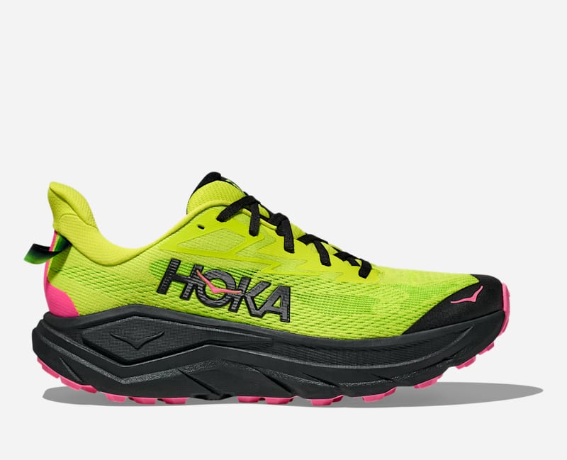 HOKA Challengerroad Running Shoes Neon HOKA Citrus Black