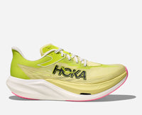HOKA Rocket X 3 Race Shoes in Sunlight Neon Hoka Citrus
