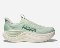 HOKA Skyward Laceless Recovery Shoes in Sea Glass Sage