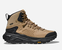 HOKA Elite Terrain System Kaha 3 GORE-TEX Hiking Shoes in Khaki Black
