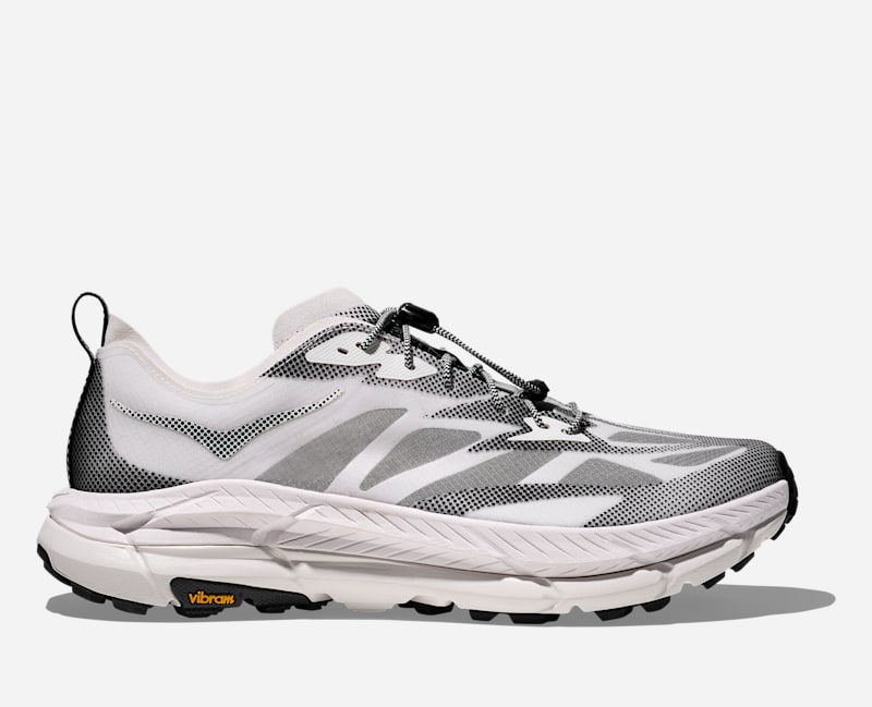 HOKA Stealth Tech Mafate Speedlite Lifestyle Shoes White Black