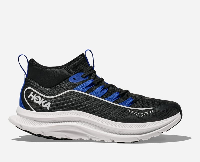 HOKA Kawana Mid Lifestyle Shoes Black Ultramarine