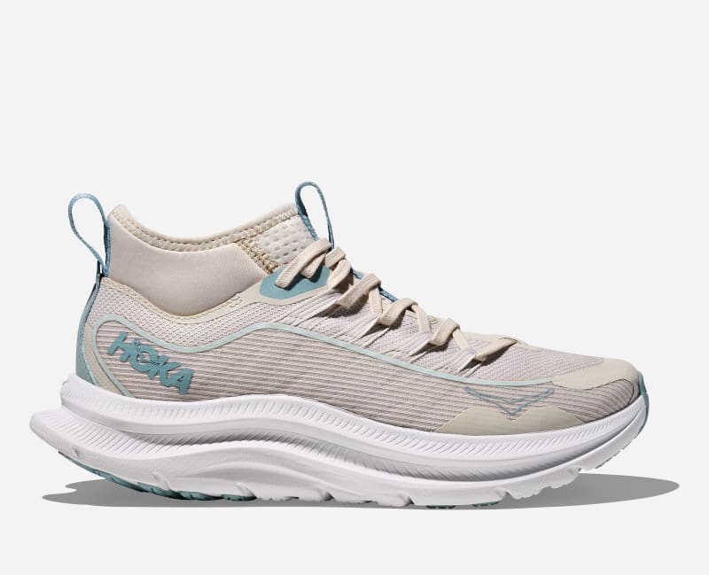 HOKA Kawana Mid Lifestyle Shoes Stucco White