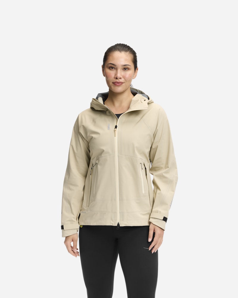 HOKA Transport Jacket Gore-Tex Oyster Mushroom
