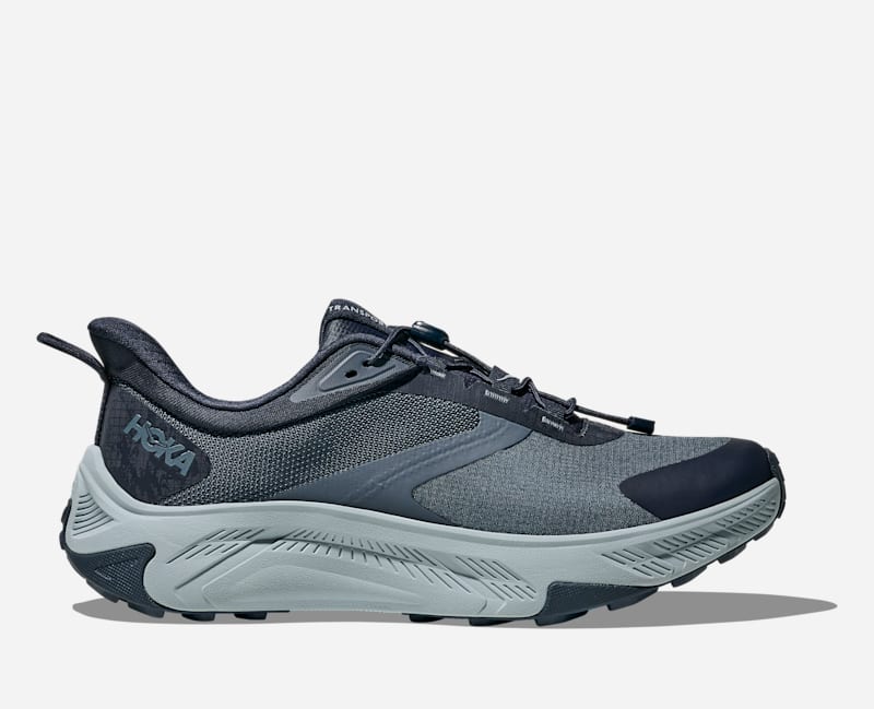 HOKA Transporthiking Shoes Faded Navy Mineral Blue