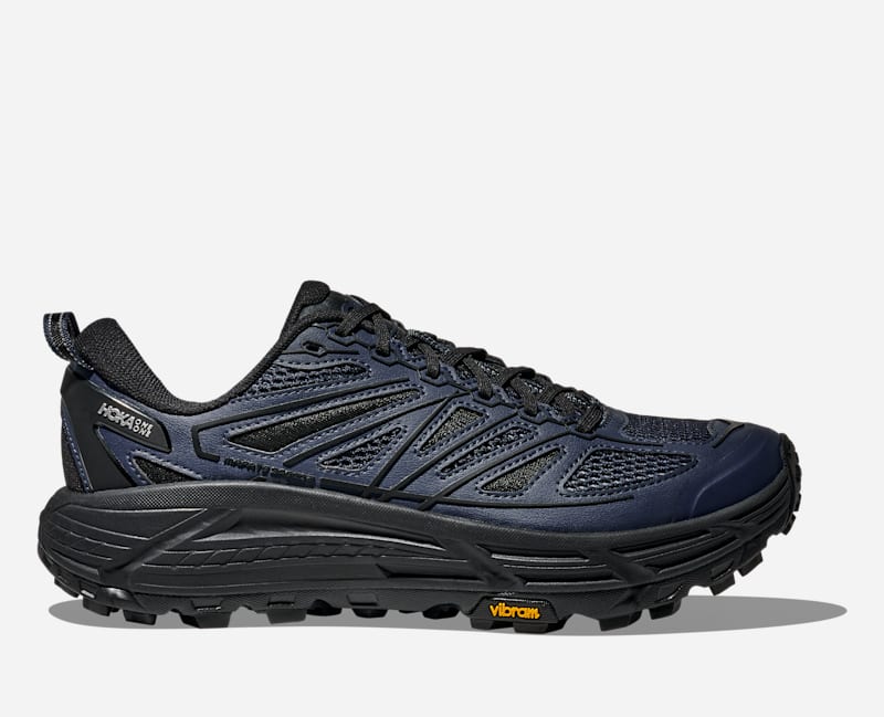 HOKA Stealth Tech Mafate Speed 2 Lifestyle Shoes in Varsity Navy Black