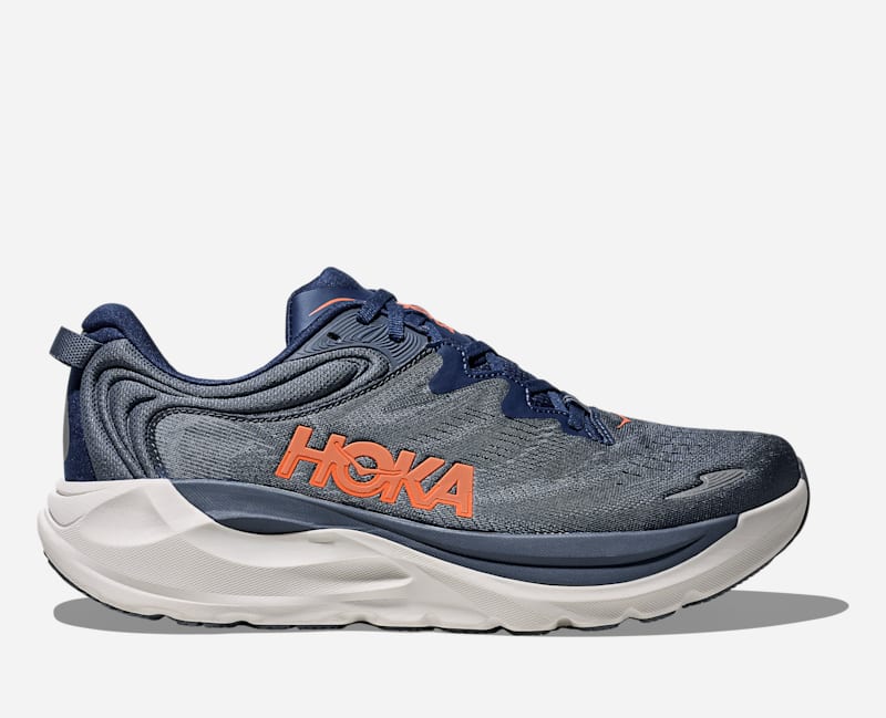 HOKA Gaviotaroad Running Shoes Midnight Blue Faded Navy