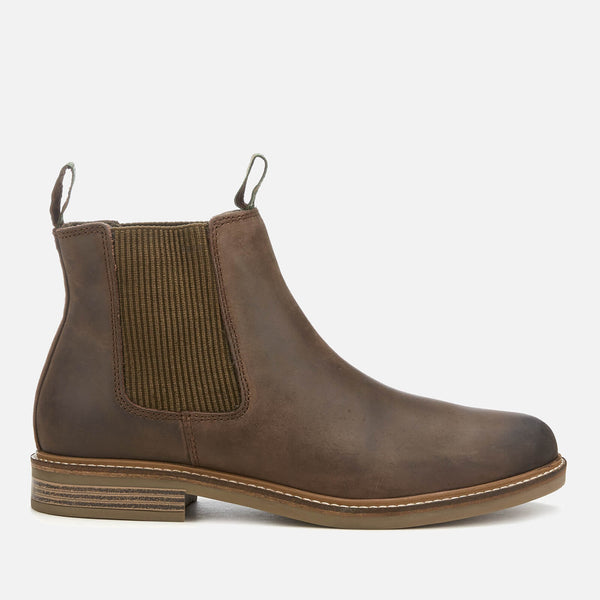 Barbour Men's Farsley Leather Chelsea Boots Choco