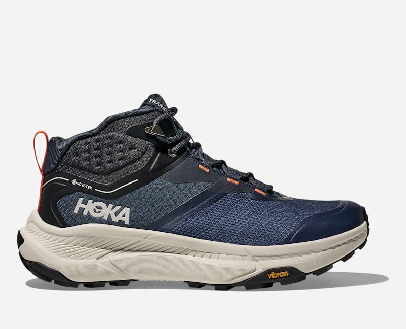 HOKA Transport Hike Gore-Tex Hiking Shoes Varsity Navy Truffle Salt