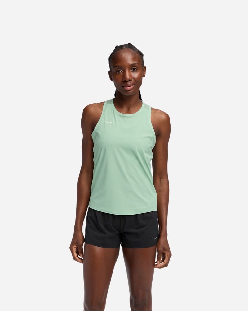 HOKA Airolite Tank Topin Jadeitearge