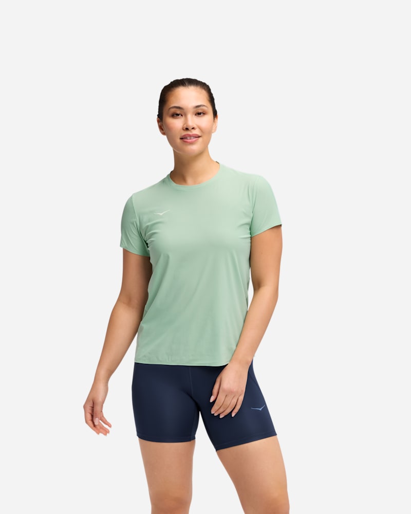 HOKA Airolite Short Sleeve Topin Jadeitemall
