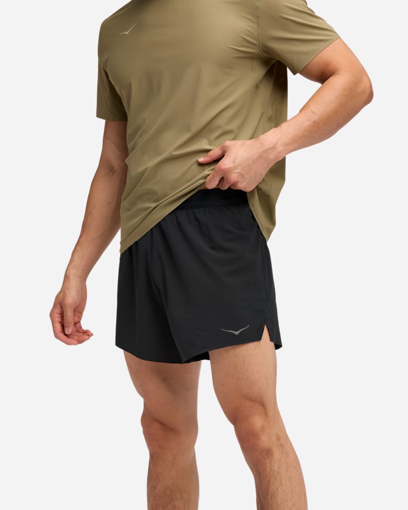 HOKA Glide'' Shorts W Brief Blackxl