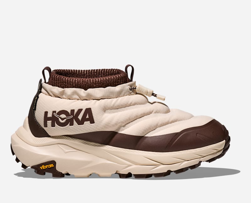 HOKA Kahafrost Moc Gore-Tex Halfdays Lifestyle Shoes Oat Milk Spiked Cocoa