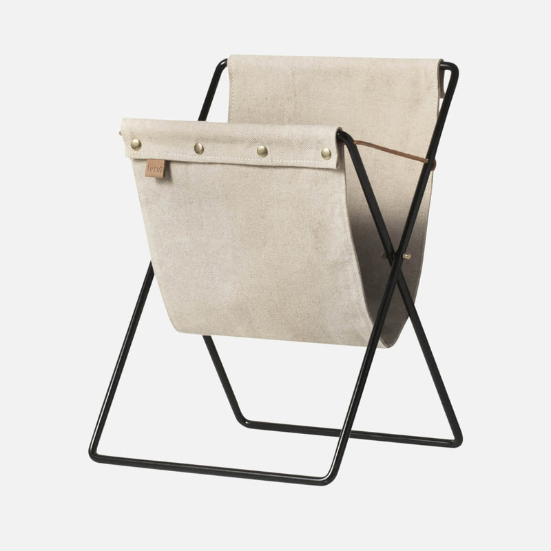 Ferm Living Herman Magazine Stand - Black