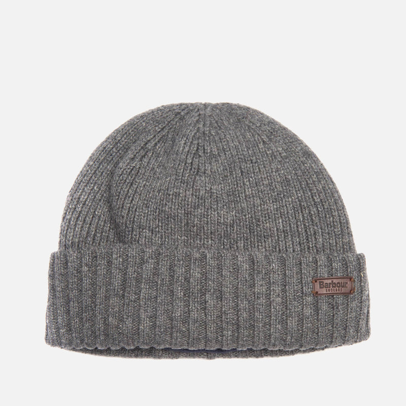 Barbour Heritage Men's Carlton Beanie Hat Grey