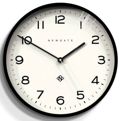 Newgate Number Three Echo Wall Clock - Black