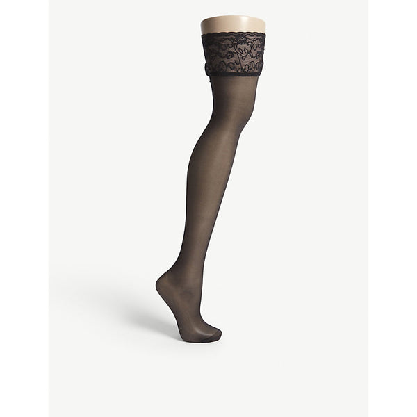  Falke Seidenglatt 15 knitted stockings