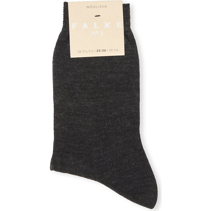  Falke No 3 wool-silk socks