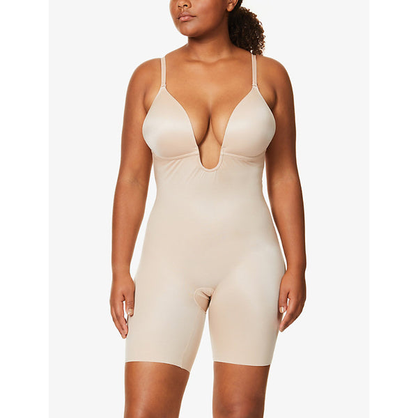  Spanx Suit Your Fancy plunge stretch-jersey body