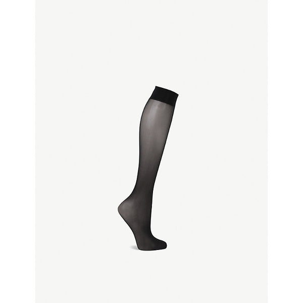  Wolford Individual 10 stretch-woven knee-highs