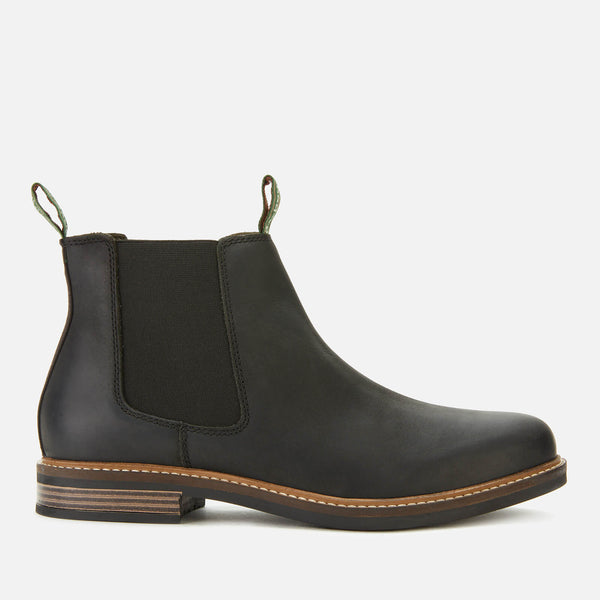 Barbour Men's Farsley Leather Chelsea Boots Black